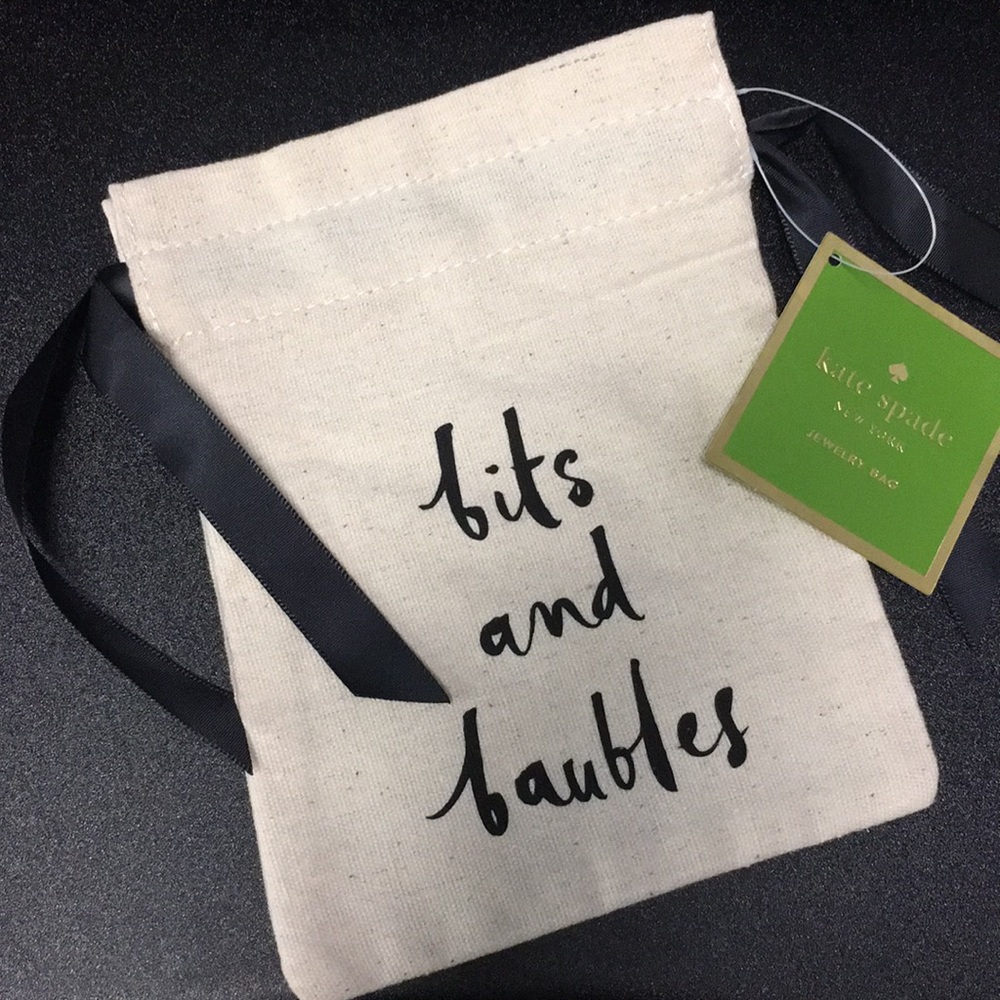 NWT Kate Spade New York travel bag jewelry pouch!